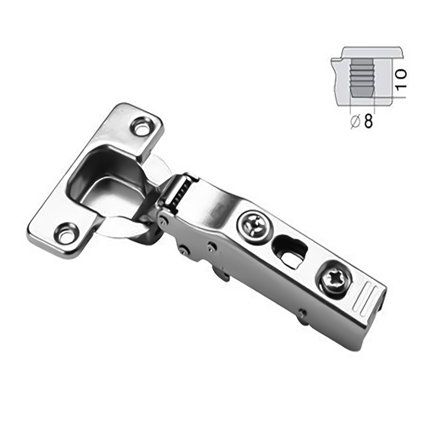 DTC C-85 Economical Soft-Close 105° Hinge