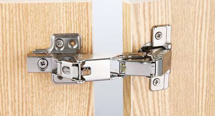 Hinge 165 Full Overlay Self-Close Dowels