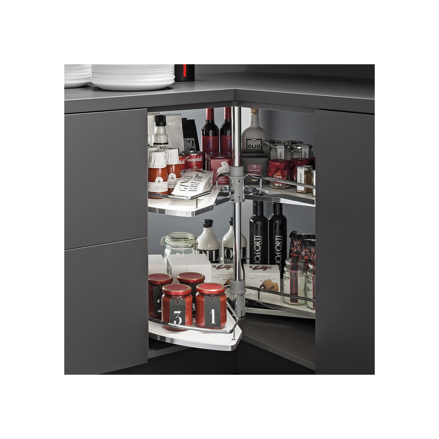 Vibo Galaxy Lazy Susan - Kidney