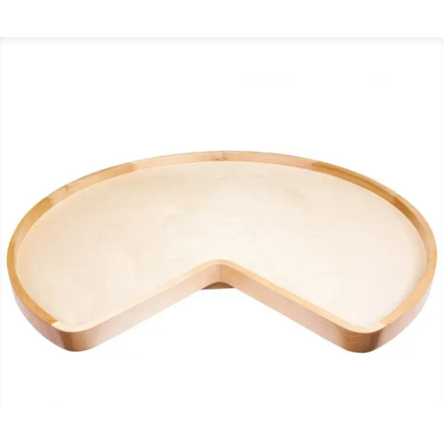 M-Series Wood Lazy Susan Birch Shelf with Swivel