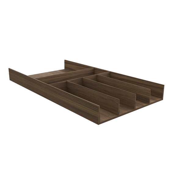 Autograph Cutlery Tray for 5-piece Sets, American Walnut