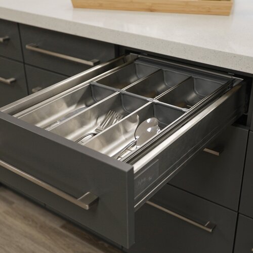 Stainless Steel Cutlery Tray