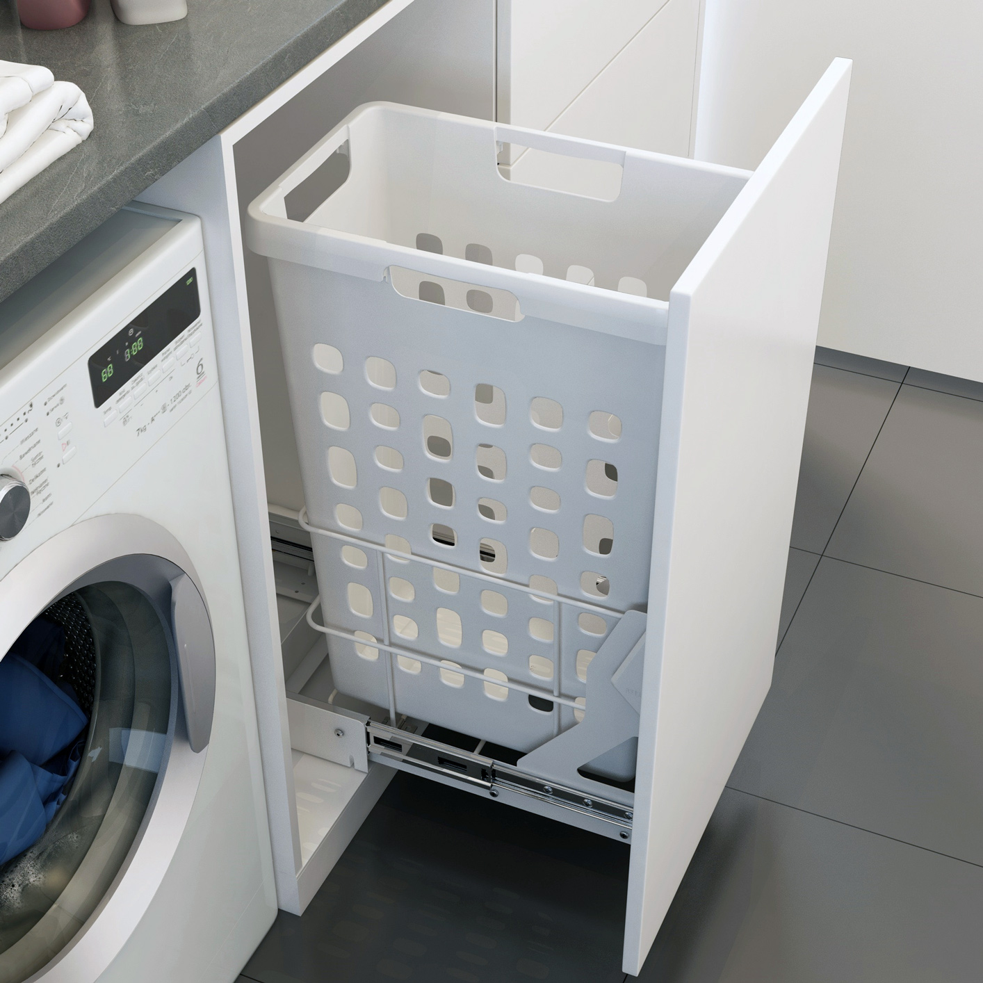 M-Series Bottom-Mount Laundry Hamper