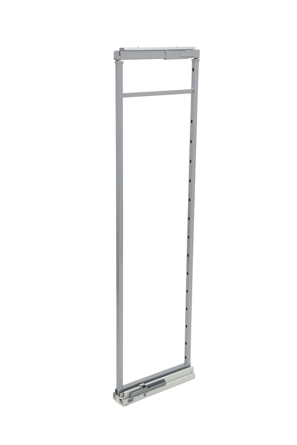 Pantry Pullout Frame and Slide, Light Grey