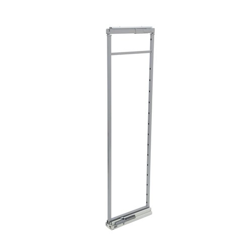 Pantry Pull Out Frame and Slide, Light Grey