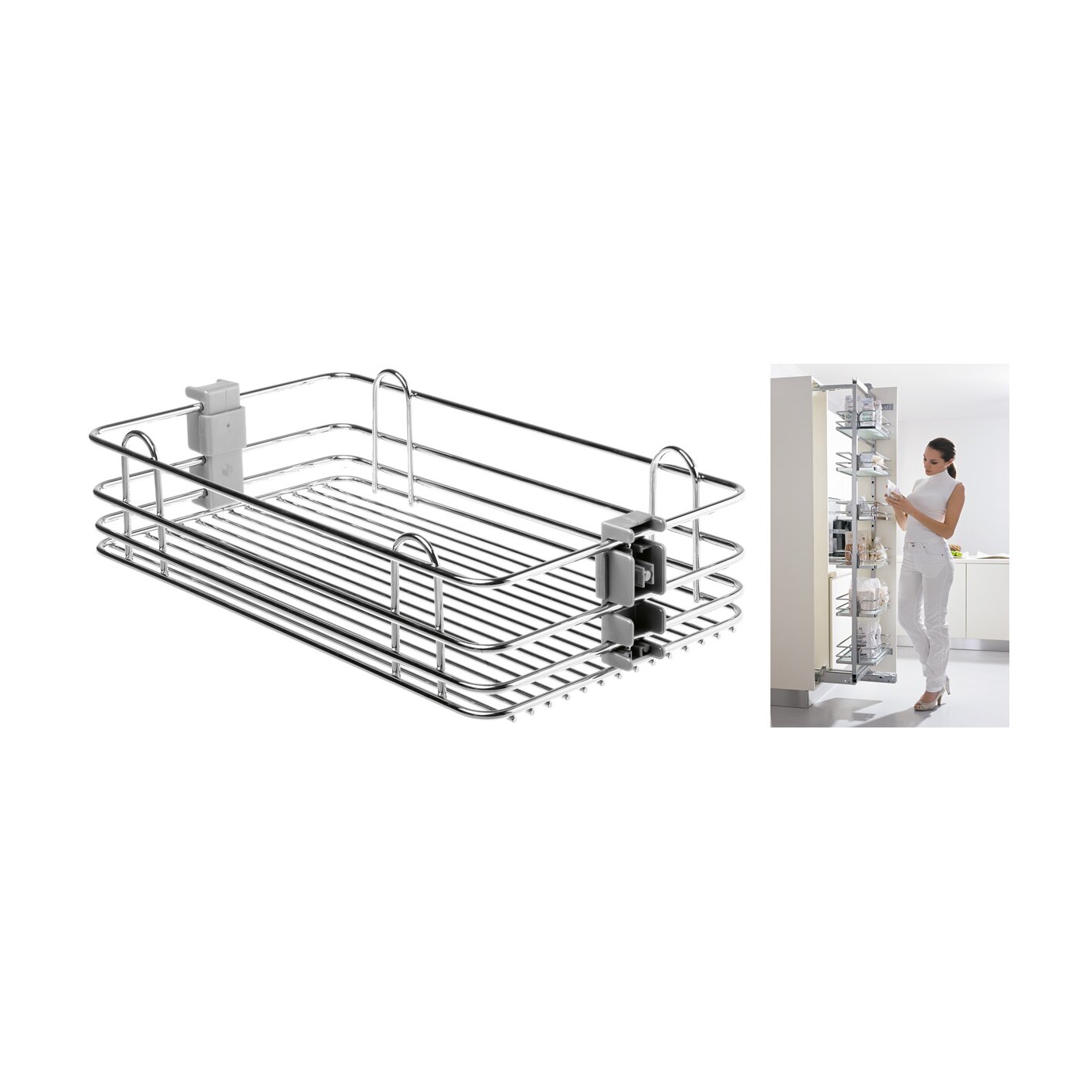 Vibo Pivoting Pantry Euro-Wire 