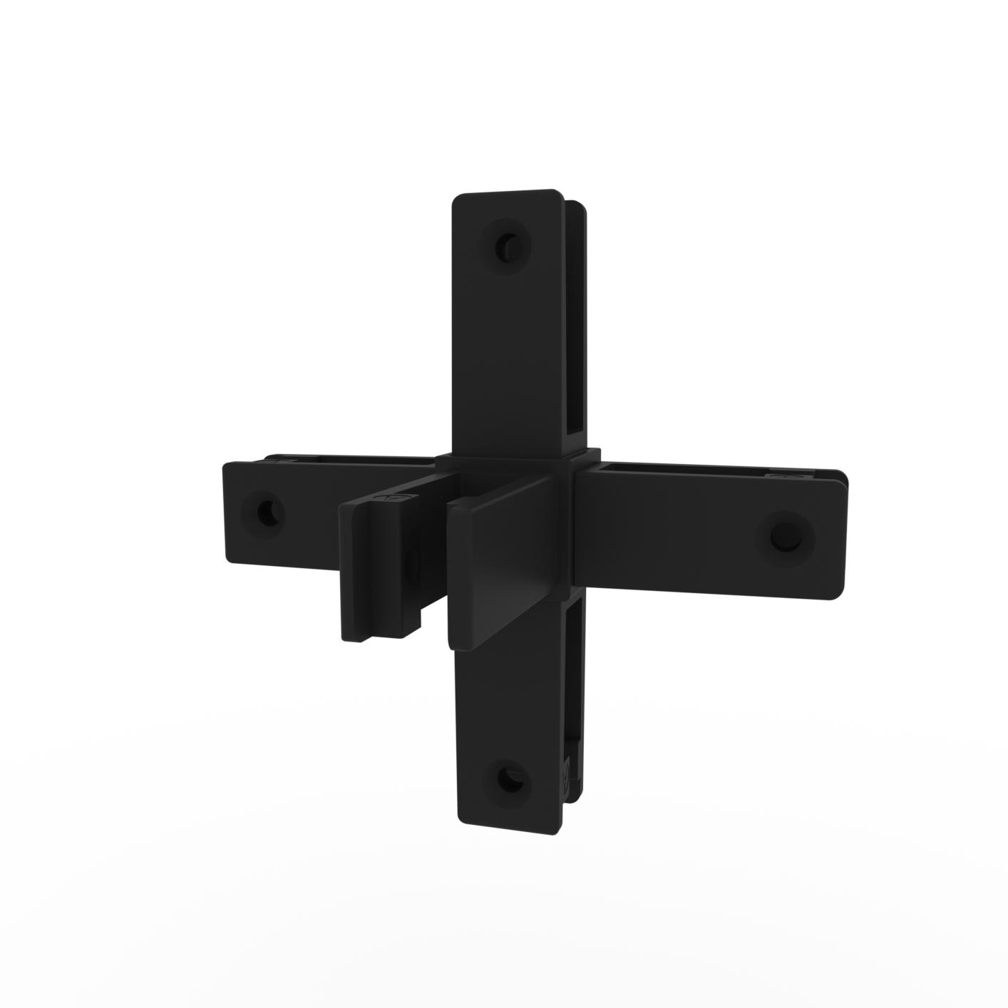 Float 5 Way Connector Matte Black