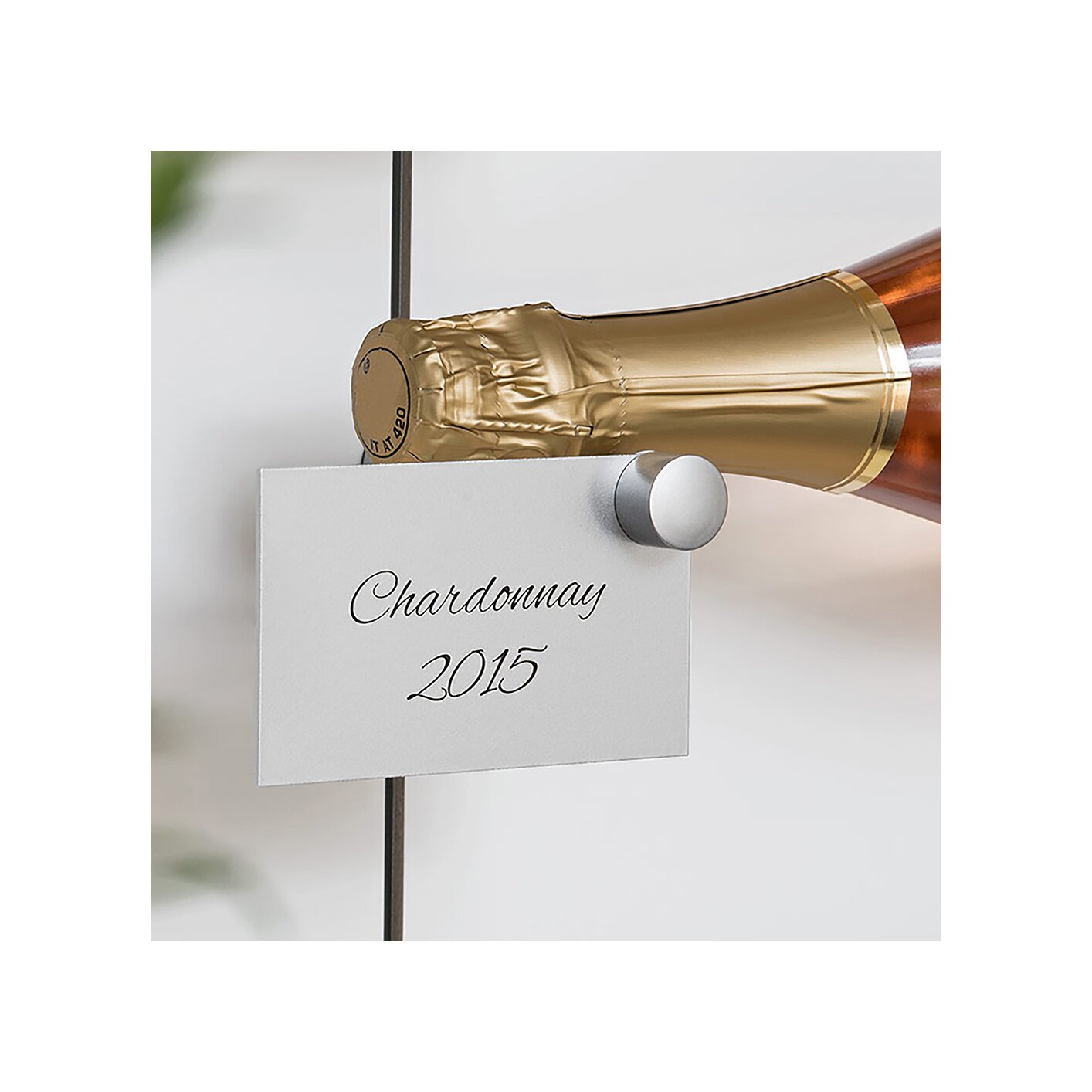 Salice Pin Wine Labels for use with Wine Bottle Holders