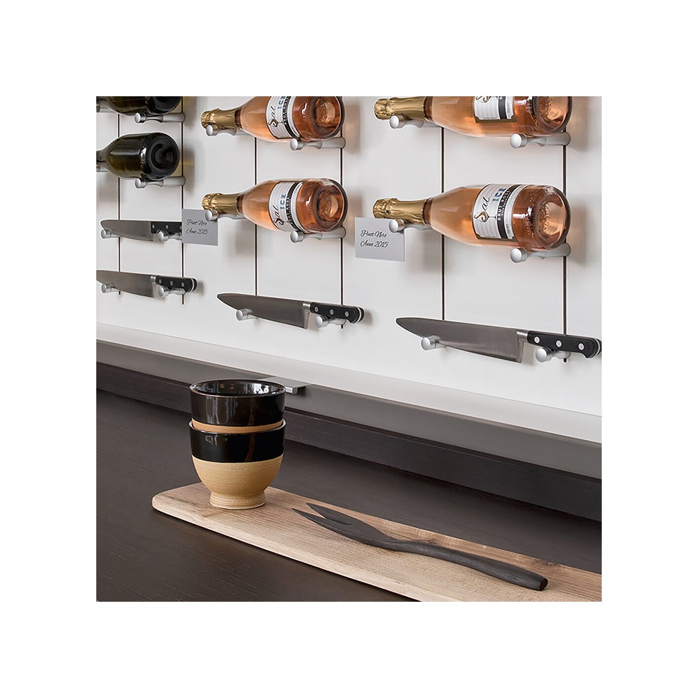Salice Pin Wine Labels for use with Wine Bottle Holders