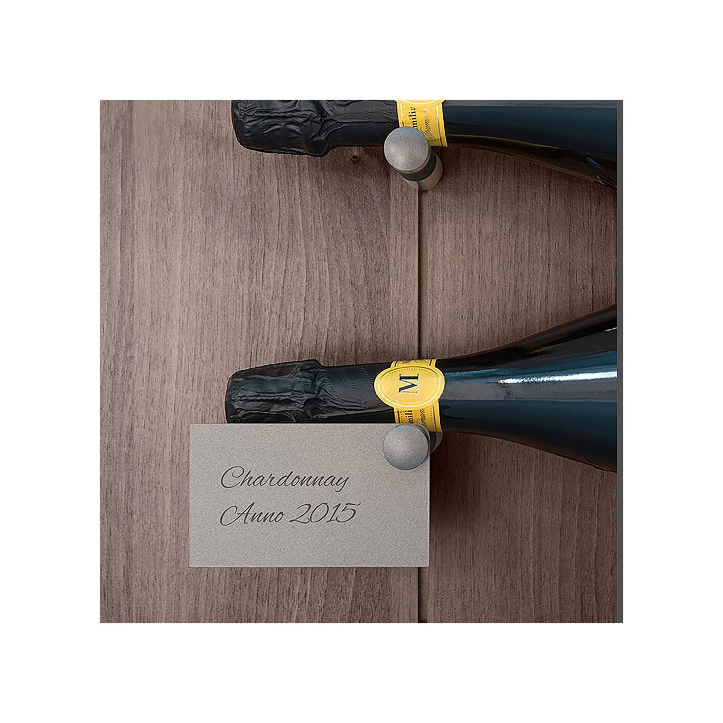 Salice Pin Wine Labels for use with Wine Bottle Holders