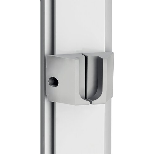 Slim Closet Tube Holder for Oval Rods