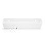 M-Series Tip-Out Tray with Soap Container and Ring Peg 14" White