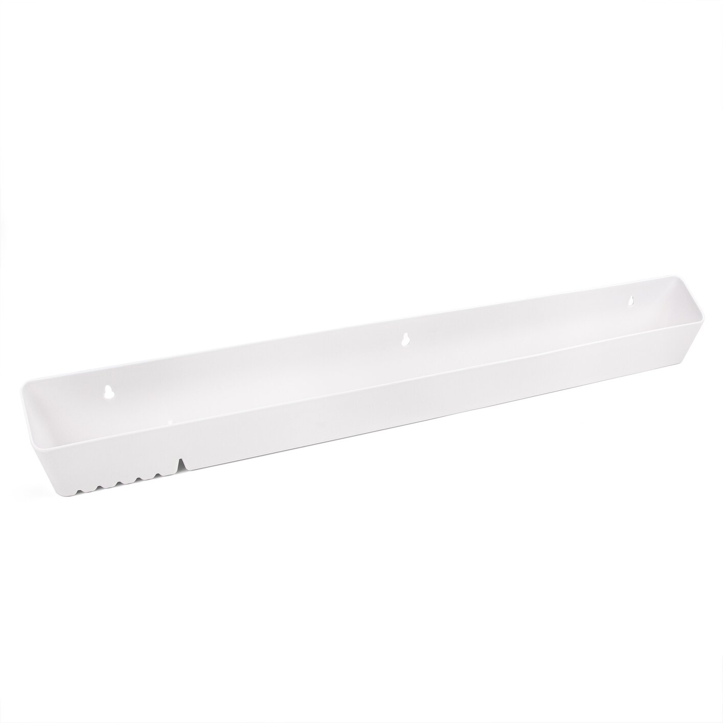 M-Series Tip-Out Tray with Soap Container and Ring Peg Kit 30" White