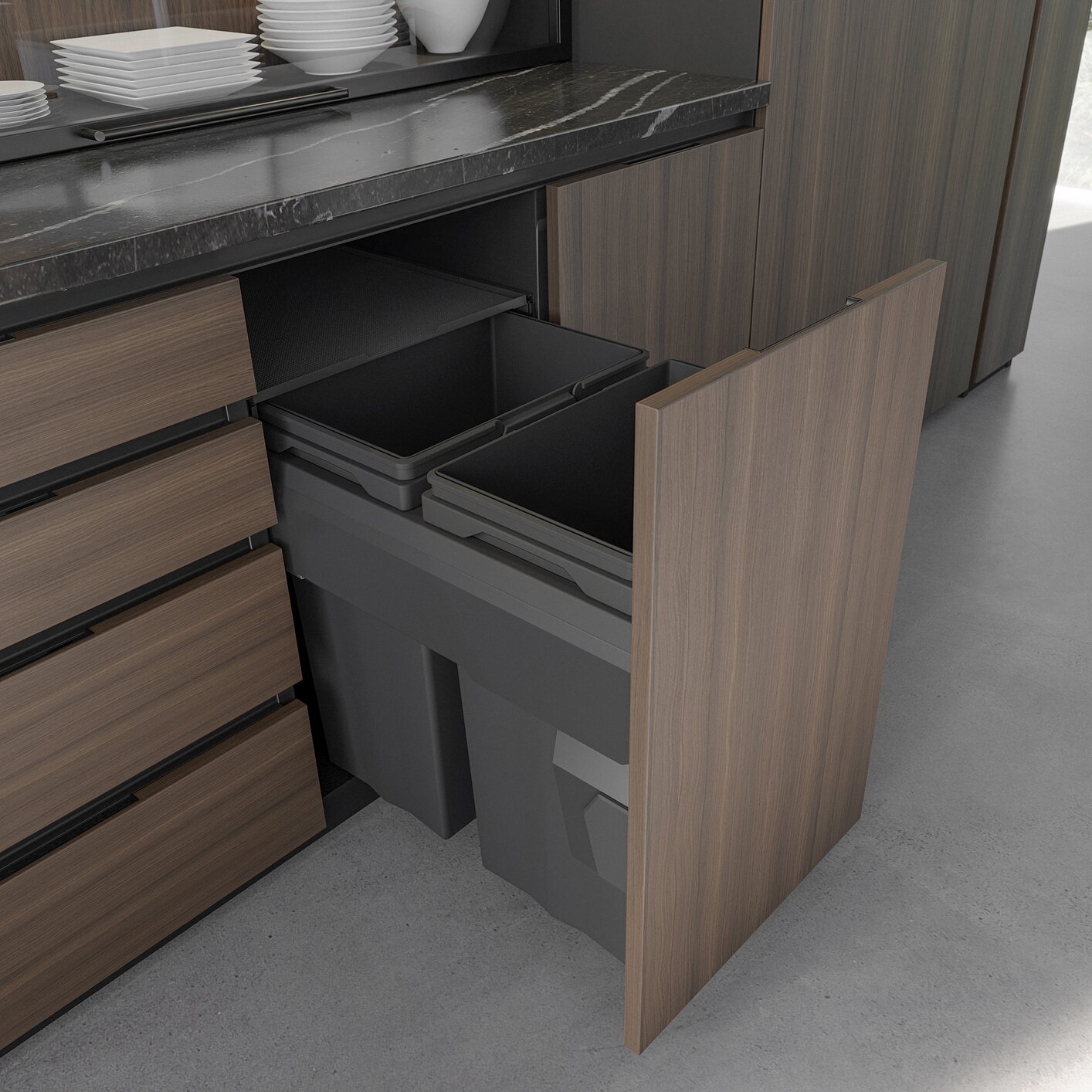 M-Series Max Bin Waste Storage System