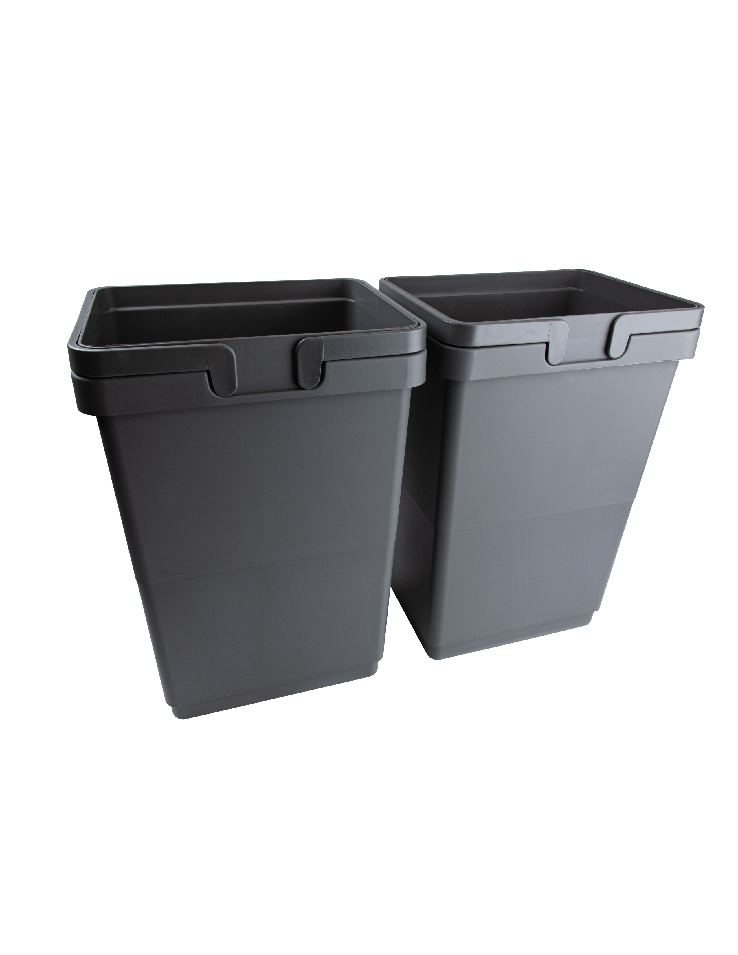 Single Bin 20L with Handles Anthracite