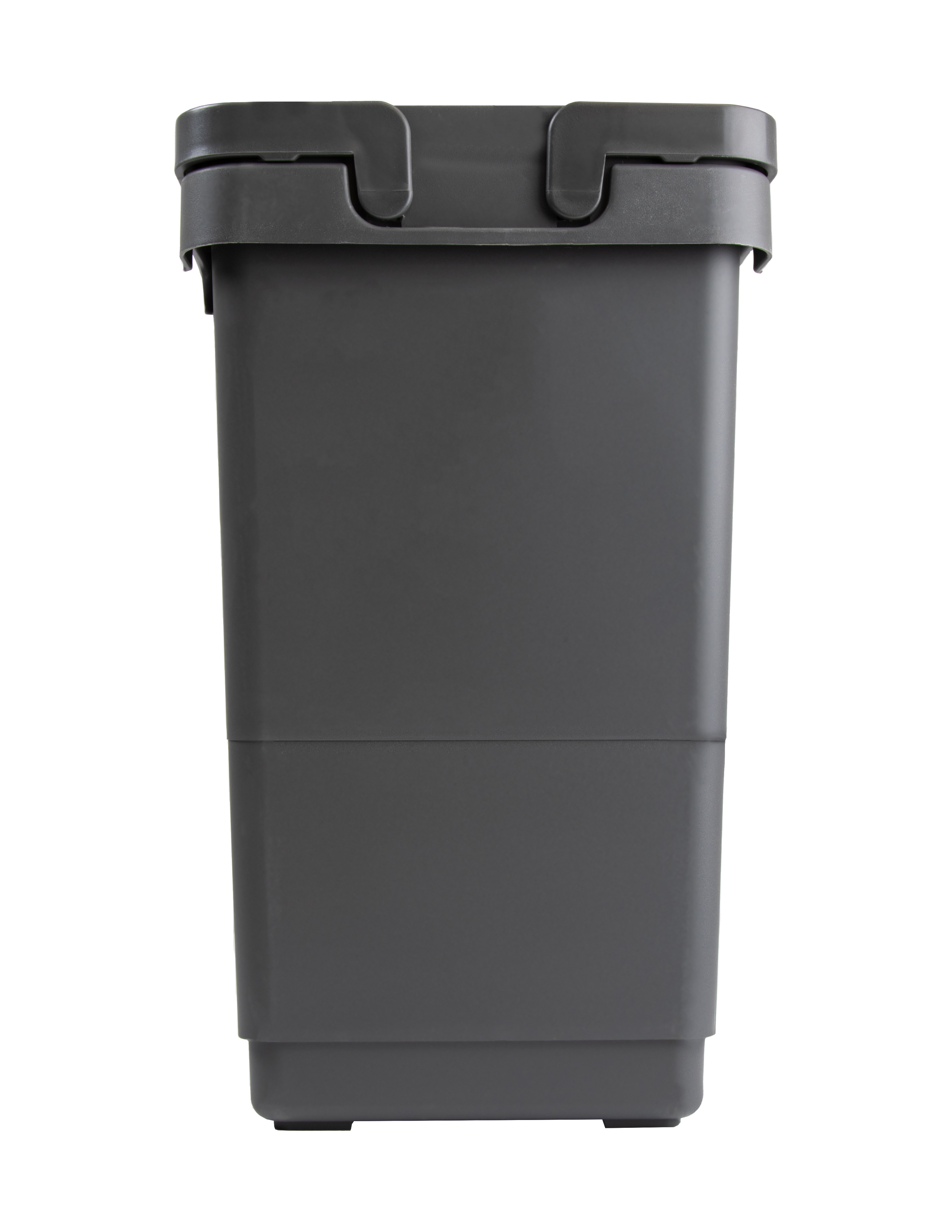 Single Bin 10L with Handles Anthracite