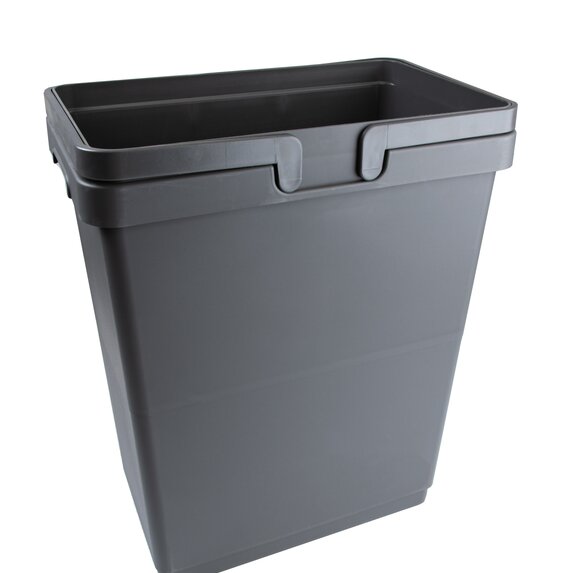 Single Bin 30L with Handles Anthracite