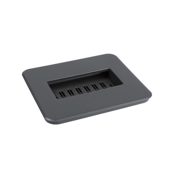Lid for Vibo SM Bin, Anthracite Grey