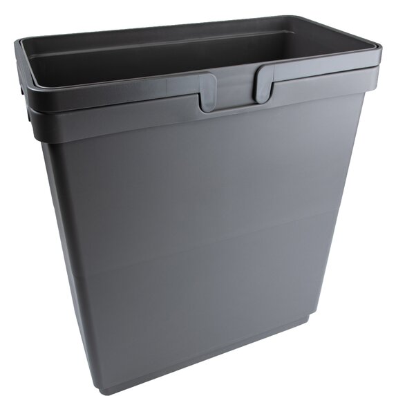 Single Bin 36L with Handles Anthracite