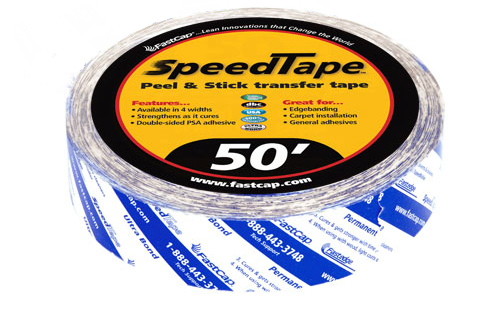 SpeedTape Double Sided Tape 50 ft Roll, Various Widths