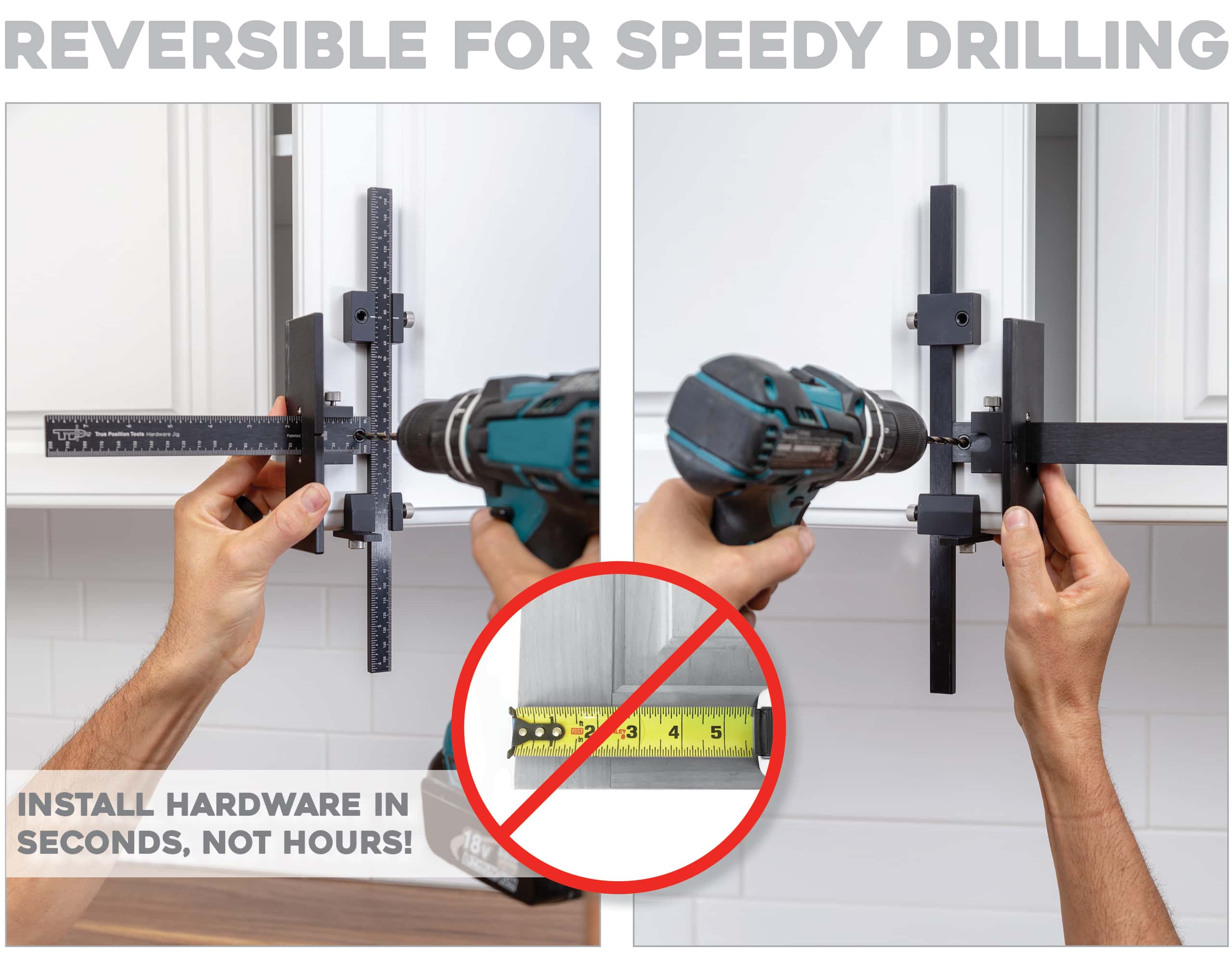  Cabinet Hardware Jig + Case